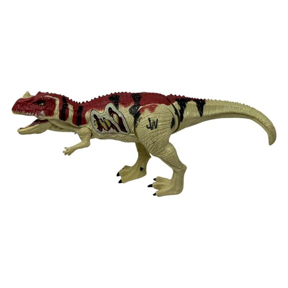 Jurassic World JW Growler Ceratosaurus Roaring Dinosaur Hasbro 2015 Battle Wound - Picture 3 of 15
